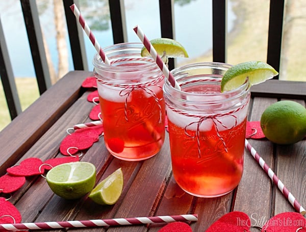 Cherry Limeade Cocktails, the classic drink with a kick!
