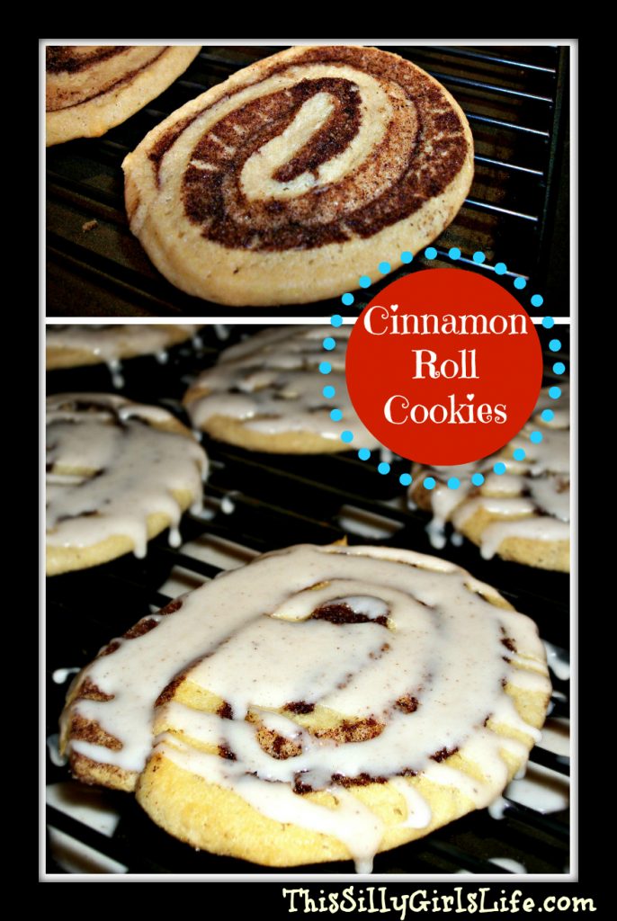 Cinnamon Roll Cookie ThisSillyGirlsLife.com