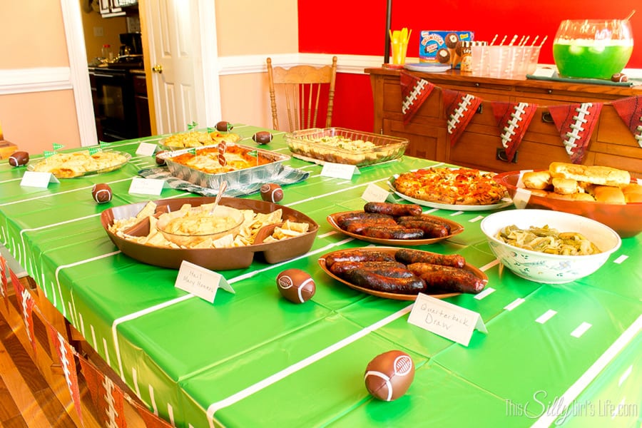 Planning the Ultimate Football Party - This Silly Girl's Kitchen
