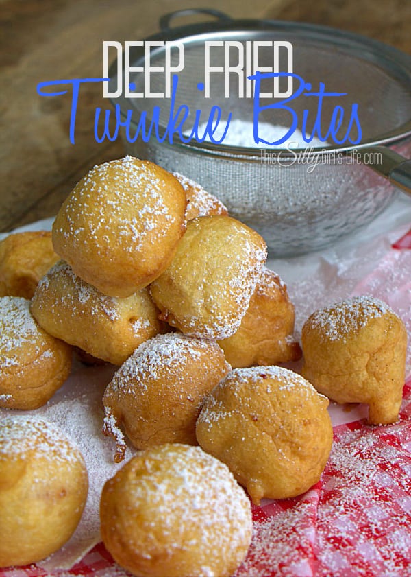 Deep Fried Twinkies Bites, a fun State Fair food in bite size! - ThisSillyGirlsLife.com